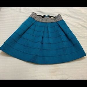 Francescas collection A-line shimmery waist line skirt size large